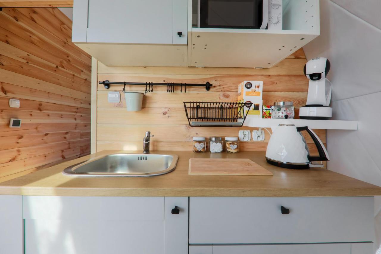 Glamping Gliczarow Klapnioki Bed & Breakfast Lesnica  Bagian luar foto