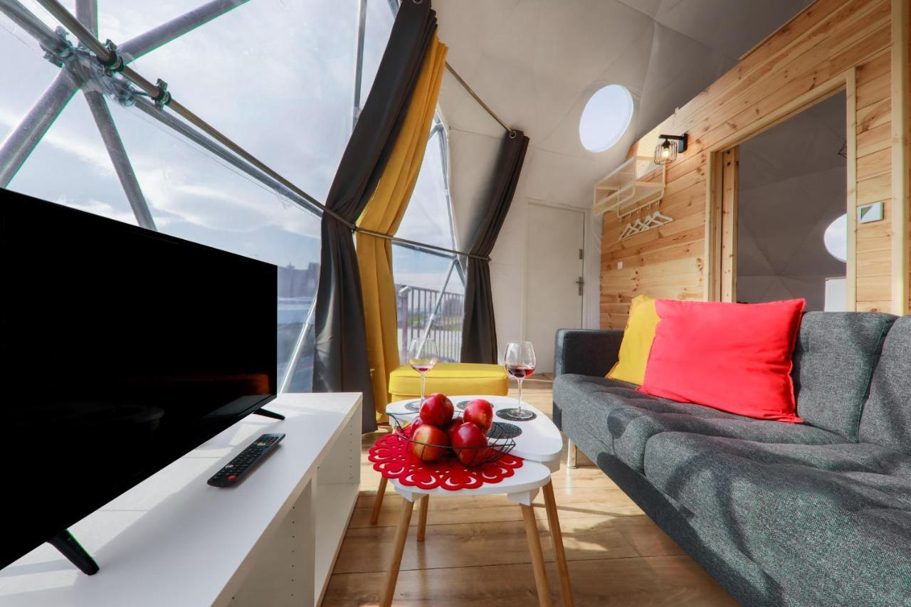 Glamping Gliczarow Klapnioki Bed & Breakfast Lesnica  Bagian luar foto