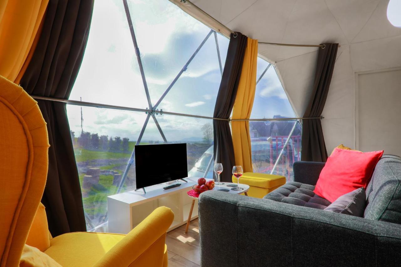 Glamping Gliczarow Klapnioki Bed & Breakfast Lesnica  Bagian luar foto