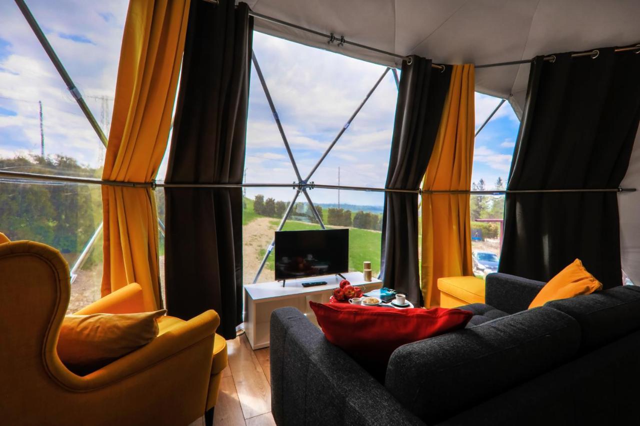 Glamping Gliczarow Klapnioki Bed & Breakfast Lesnica  Bagian luar foto